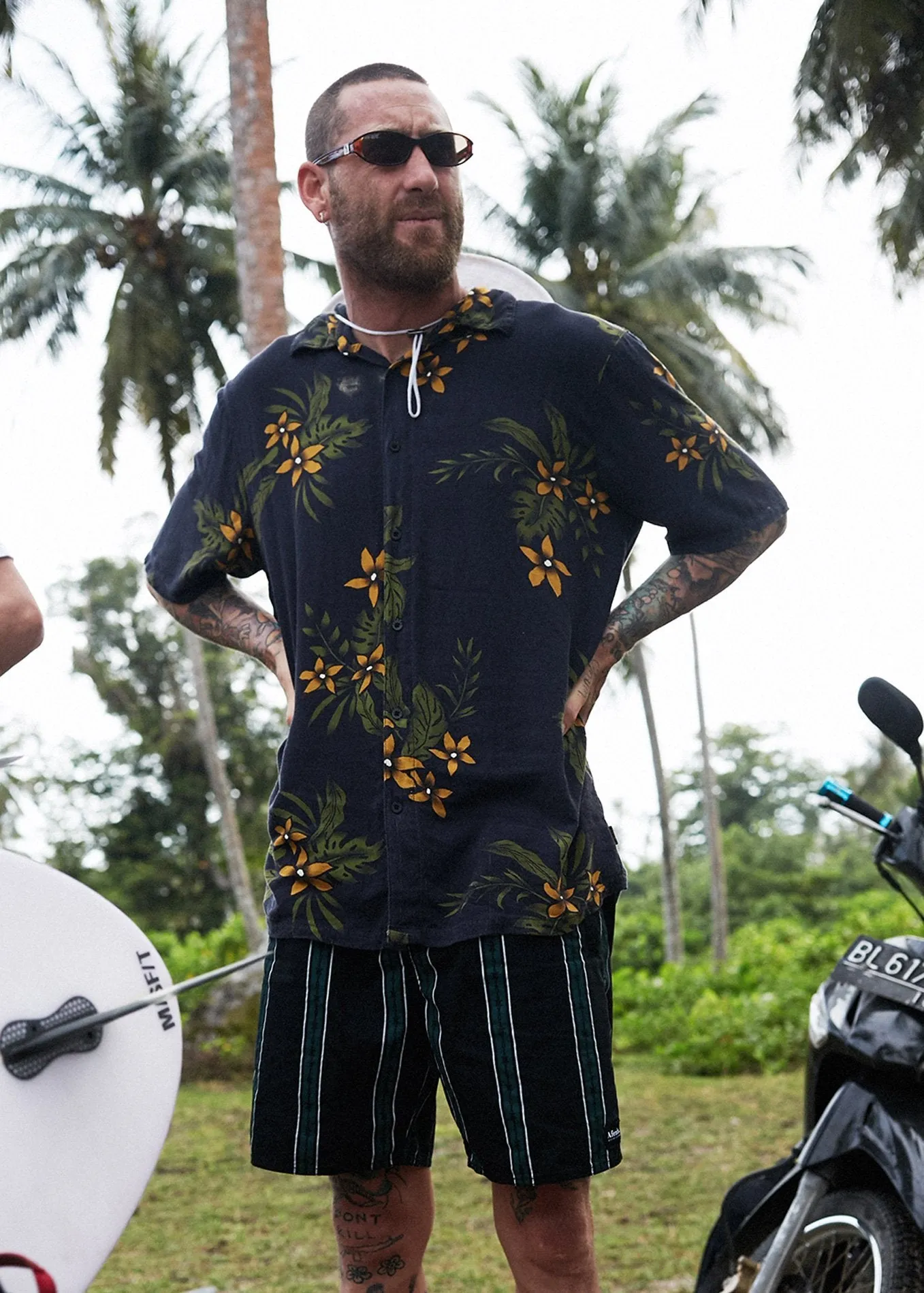 Afends Mens Tropi Cooked - Short Sleeve Shirt
