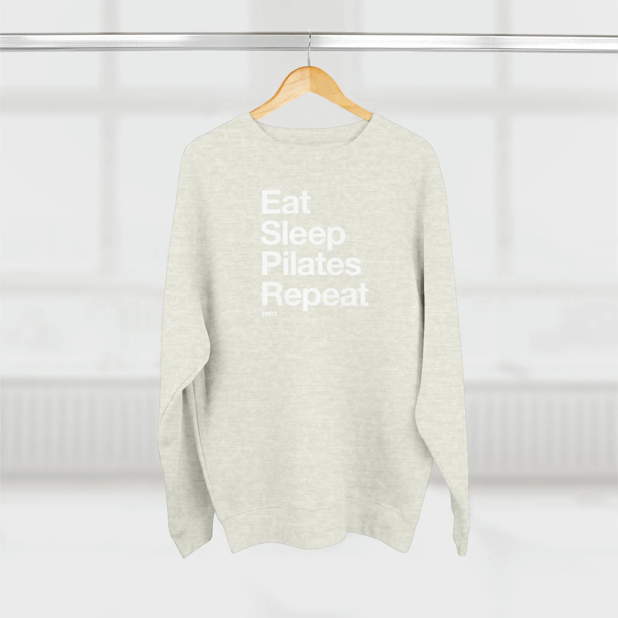 Eat. Sleep. Pilates. Repeat. Crewneck Sweatshirt
