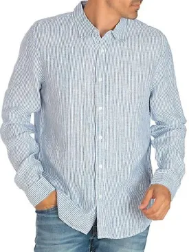 GUESS LS NAUTICAL STRIPE LINEN