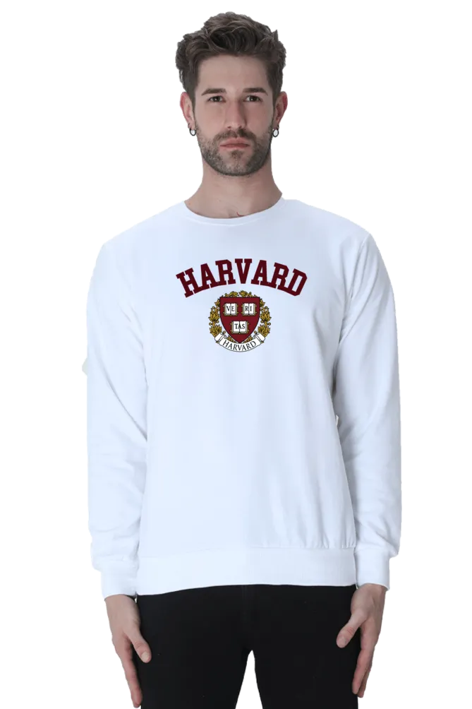 HARVARD  White Sweatshirt