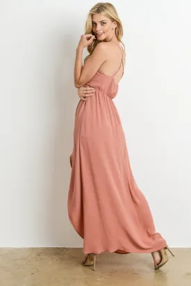 Maxi dress (romper with Maxi overlay)