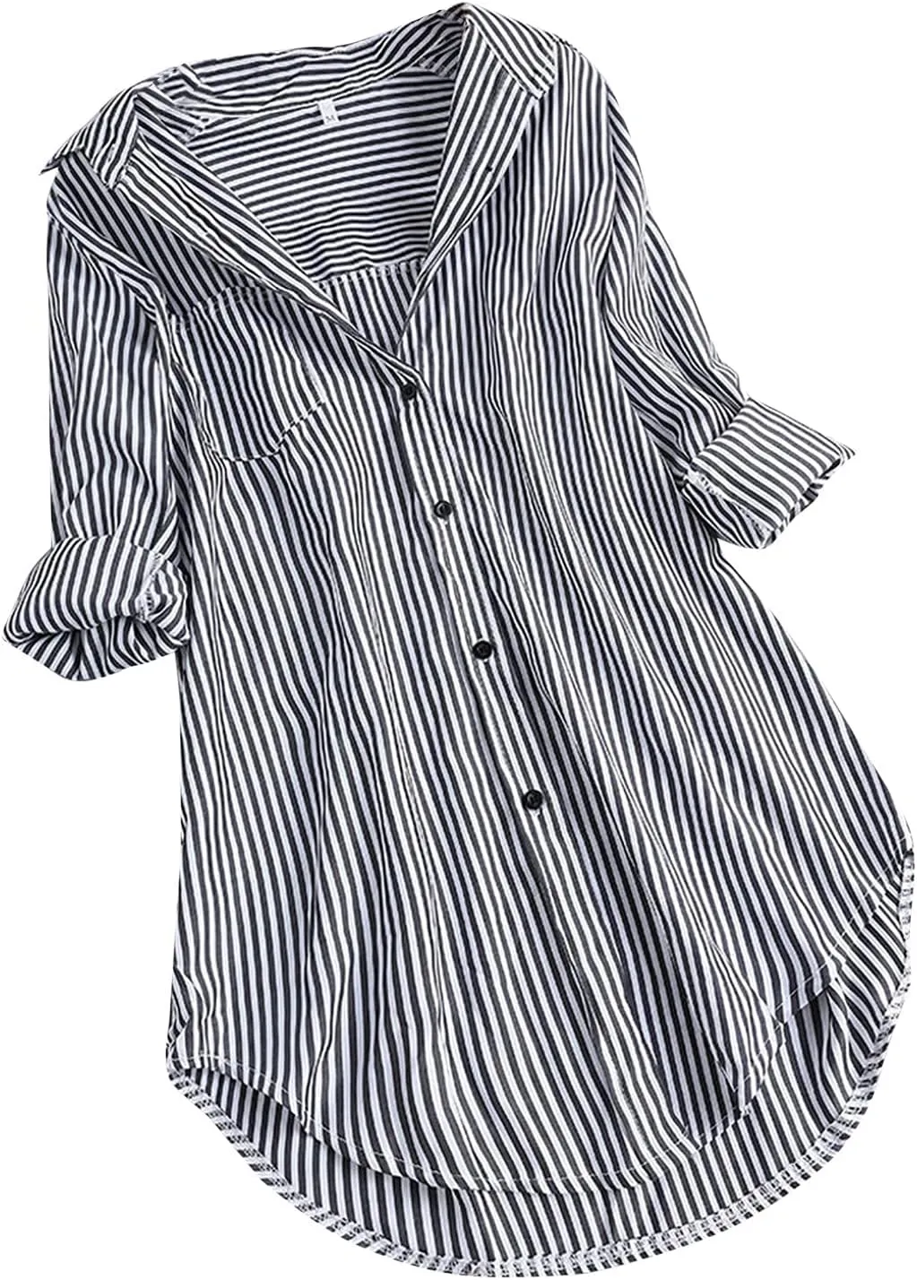Shirts for Women 2025 Summer Linen Button Down Shirt Rolled Cuffed Short Sleeve Blouse Casual Beach Cotton Tops
