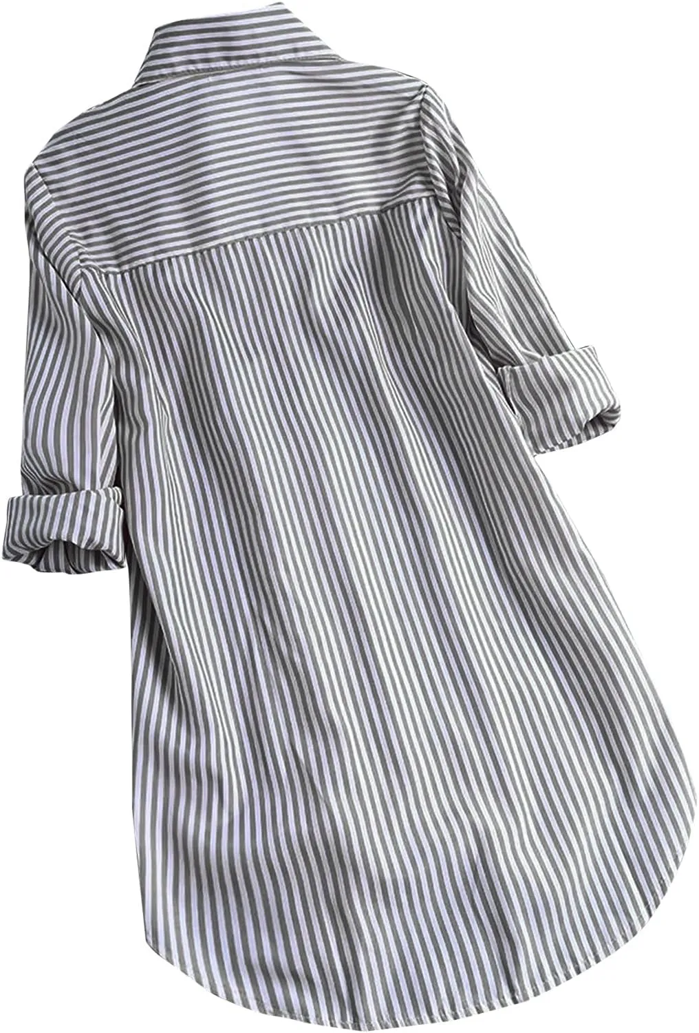 Shirts for Women 2025 Summer Linen Button Down Shirt Rolled Cuffed Short Sleeve Blouse Casual Beach Cotton Tops