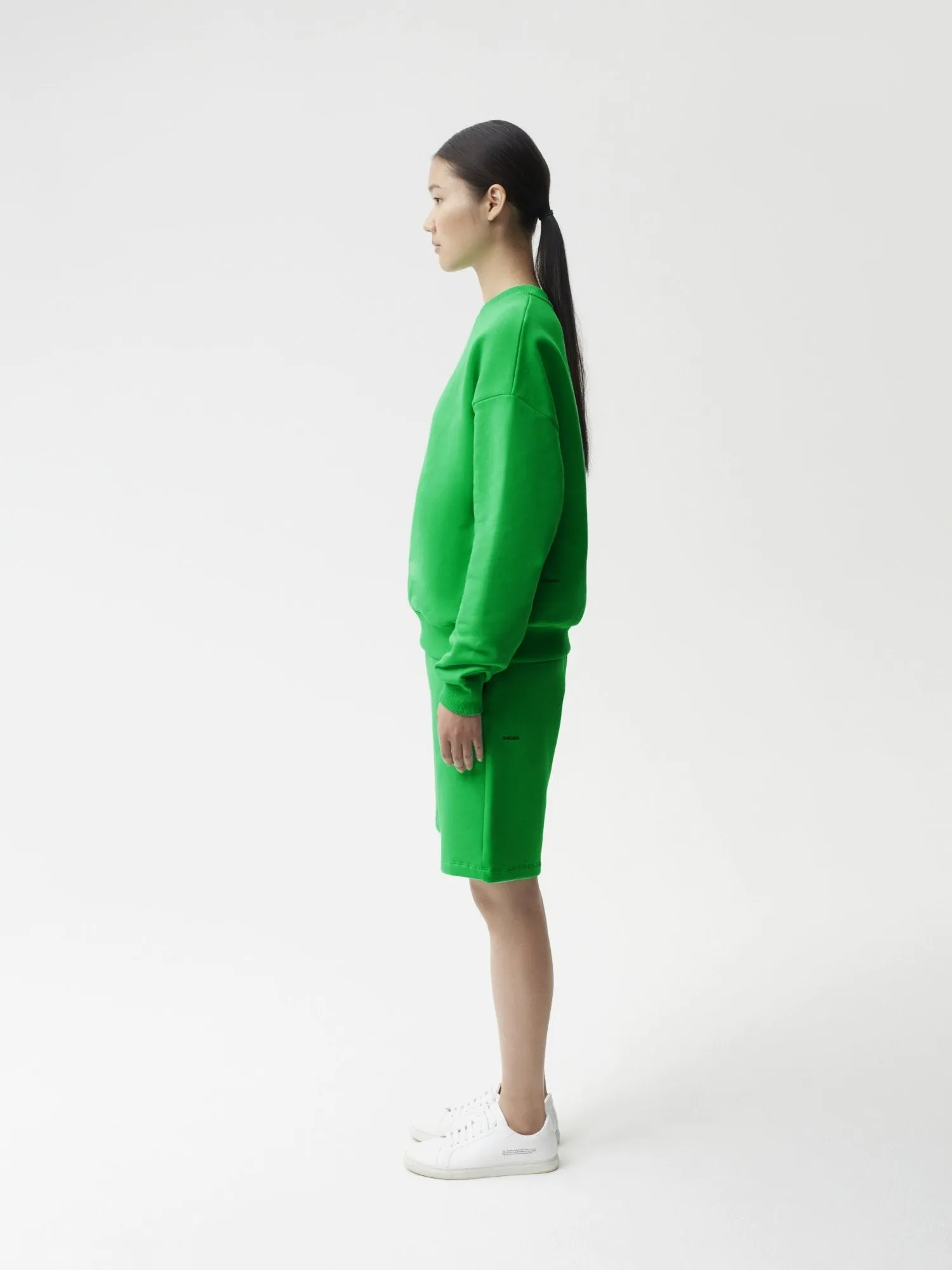 Signature Long Shorts—jade green