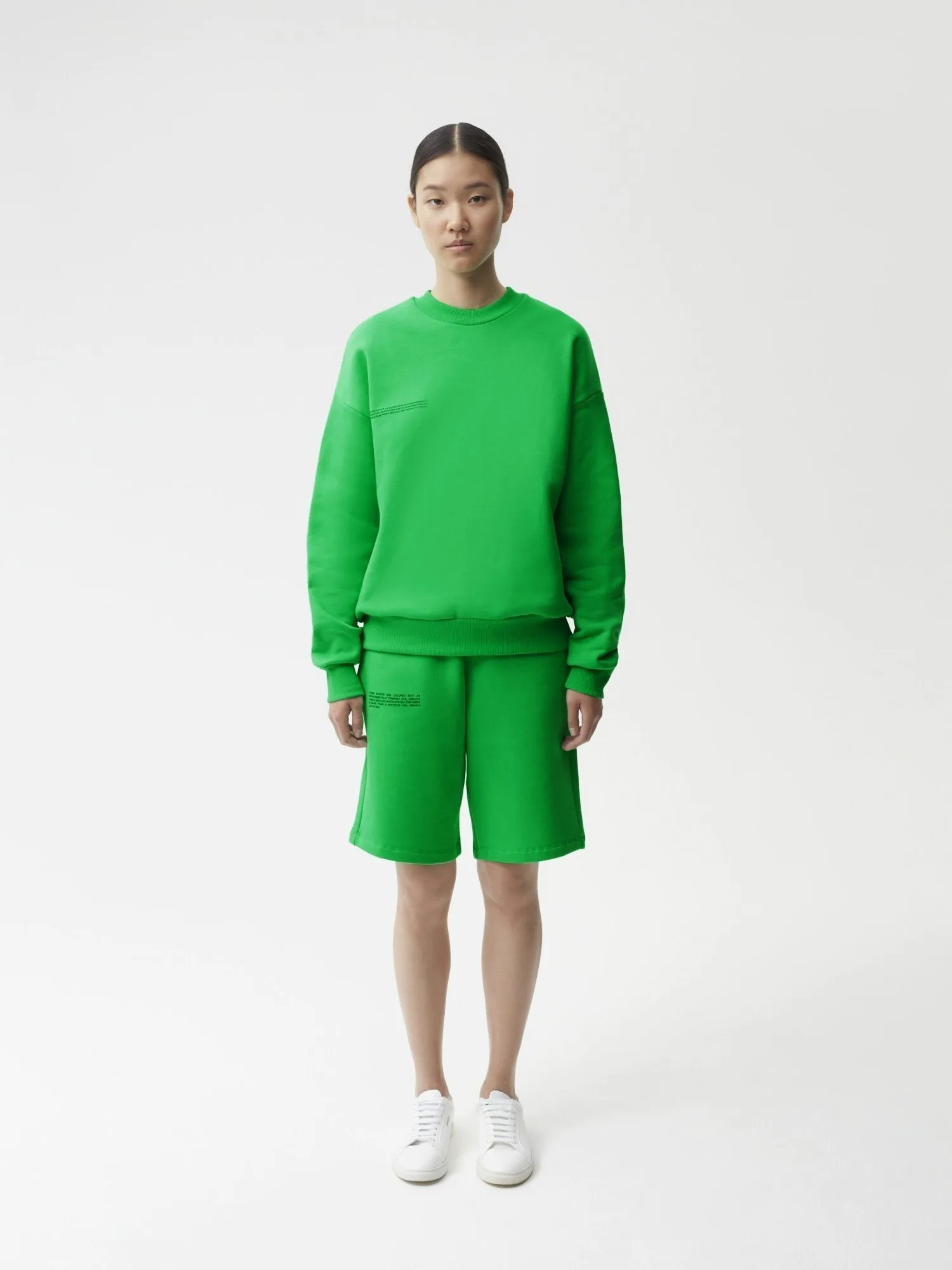 Signature Long Shorts—jade green